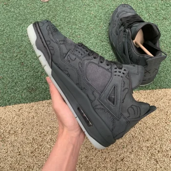 Kaws X AJ 4 Retro Black