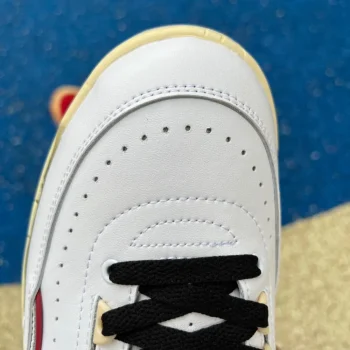 Ow X AJ 2 Retro Low White Red