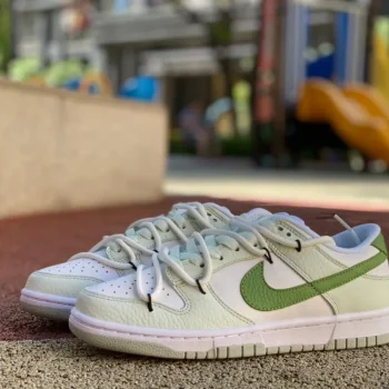 Dunk Low Sp White Light Green