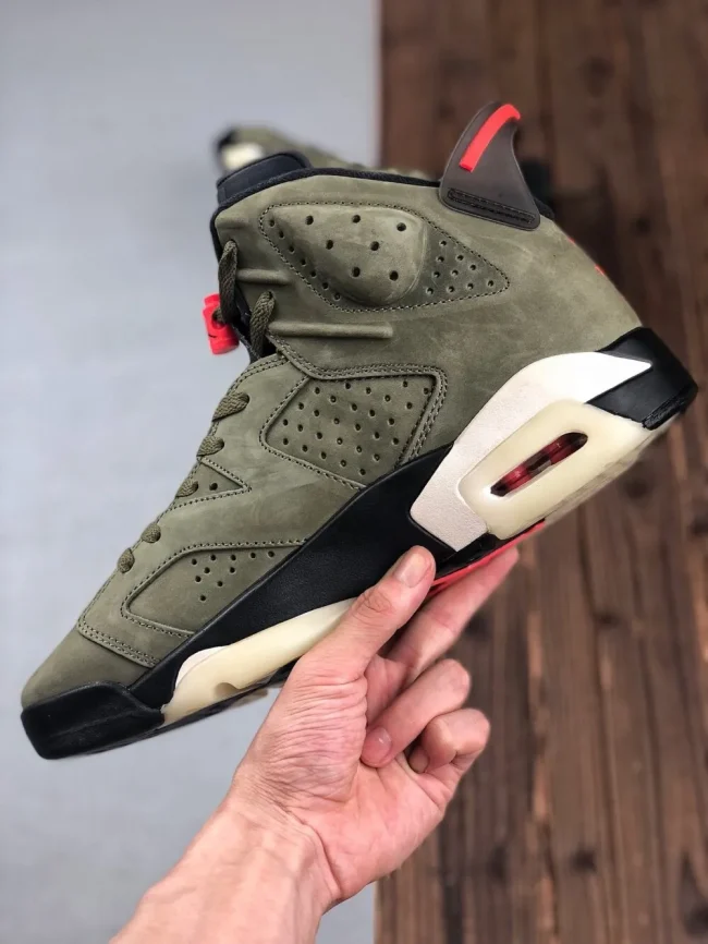 Tscott X Aj 6 Retro Olive