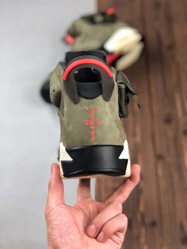 Tscott X Aj 6 Retro Olive