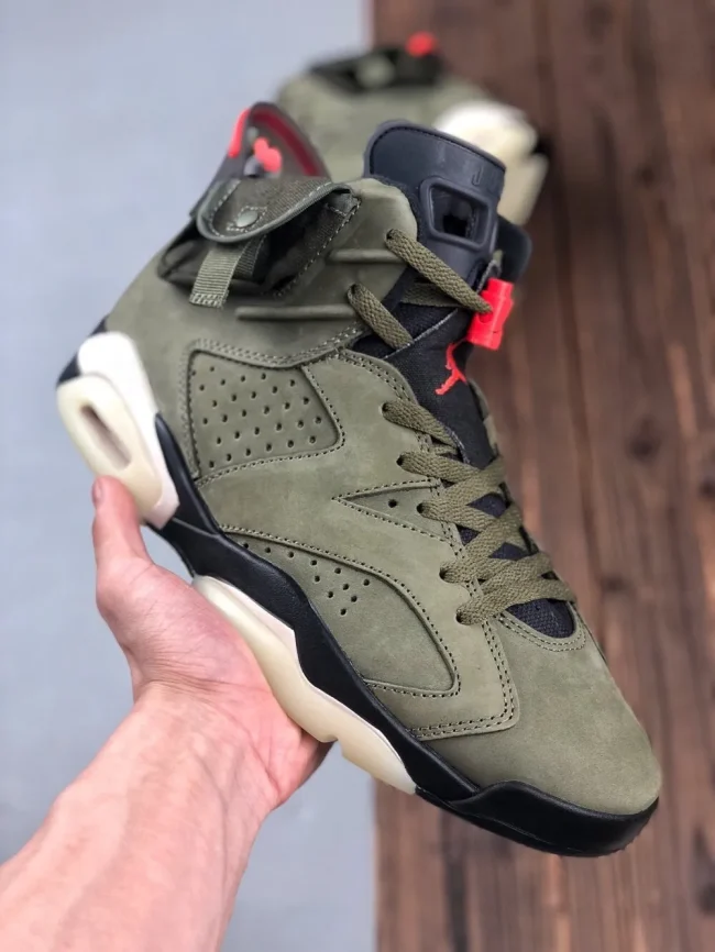 Tscott X Aj 6 Retro Olive