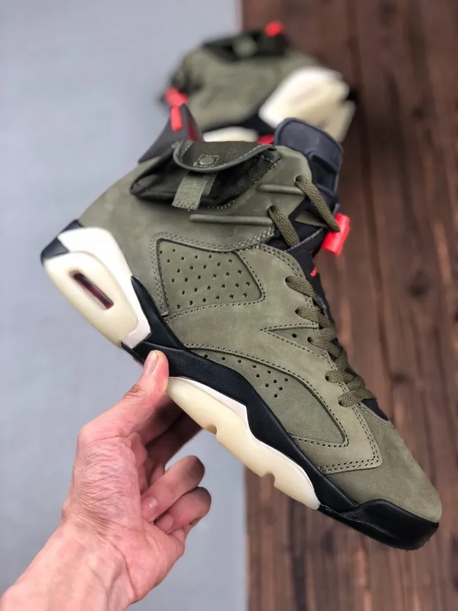 Tscott X Aj 6 Retro Olive