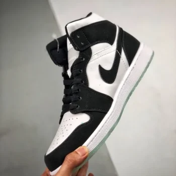 AJ 1 Mid Se Glow In The Dark Panda