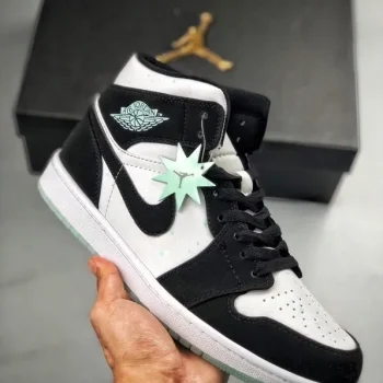 AJ 1 Mid Se Glow In The Dark Panda