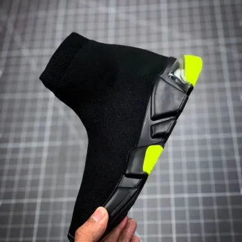 Balen Speed Clear Sole Black Yellow Fluo