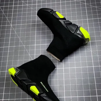 Balen Speed Clear Sole Black Yellow Fluo