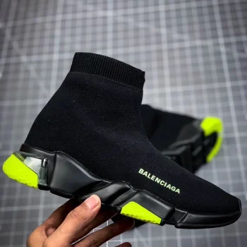 Balen Speed Clear Sole Black Yellow Fluo