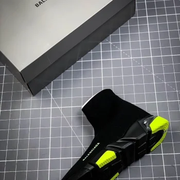 Balen Speed Clear Sole Black Yellow Fluo