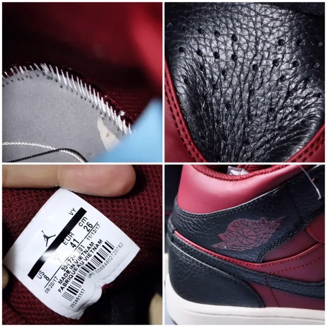 AJ 1 Mid Reverse Banned