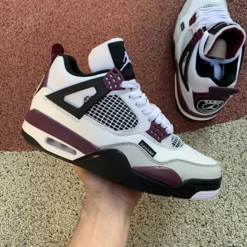 Psg X AJ 4 Retro Bordeaux