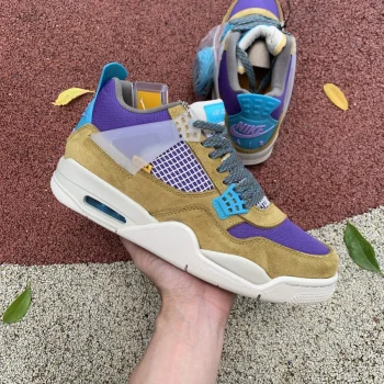 Union La X AJ 4 Retro Desert Moss