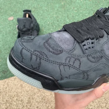 Kaws X AJ 4 Retro Black