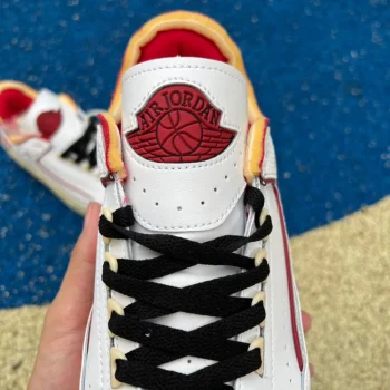 Ow X AJ 2 Retro Low White Red