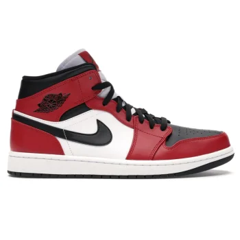 AJ 1 Mid Chicago Black Toe