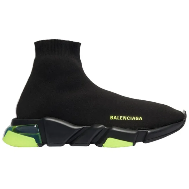 Balen Speed Clear Sole Black Yellow Fluo