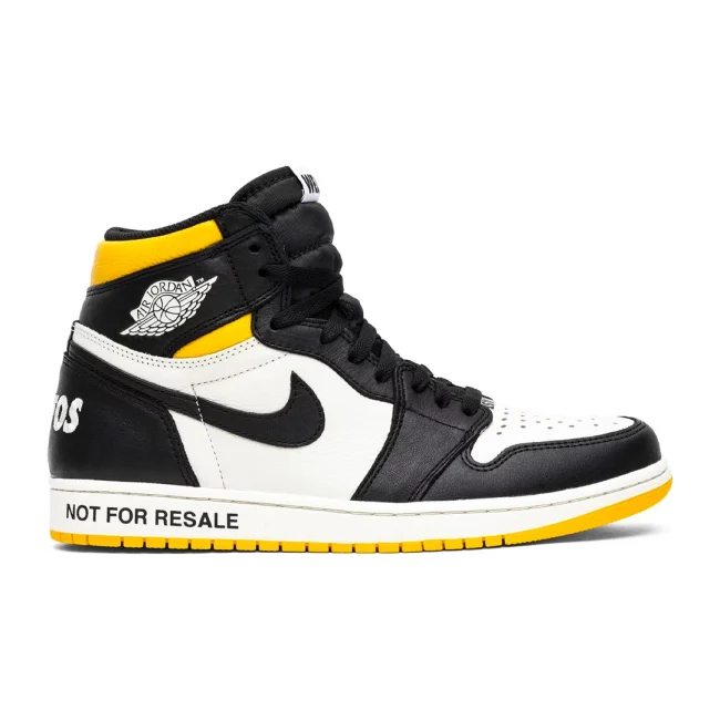 AJ 1 Retro High Og Nrg Not For Resale Varsity Maize