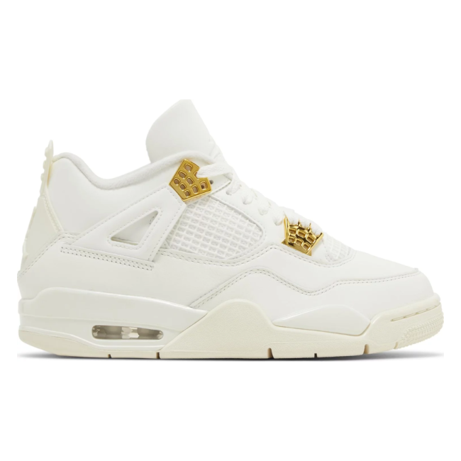 AJ 4 Retro Sail Metallic Gold