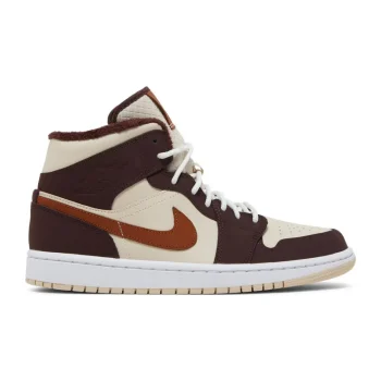 AJ 1 Mid Se Cream Dark Chocolate