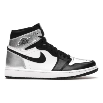 AJ 1 High Og Silver Toe