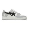 Bapesta Low M2 White Grey