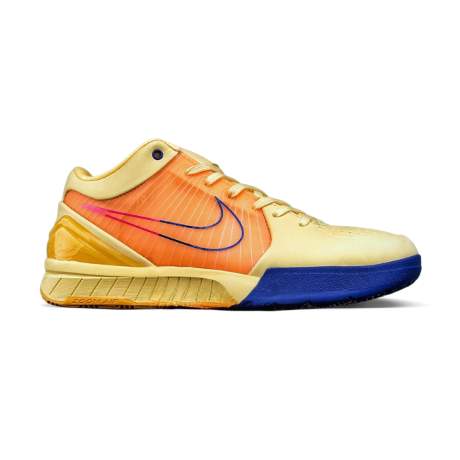 Zoom Kobe 4 Protro Yellow Orange Blue