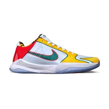 Zoom Kobe 5 Protro White Red Yellow