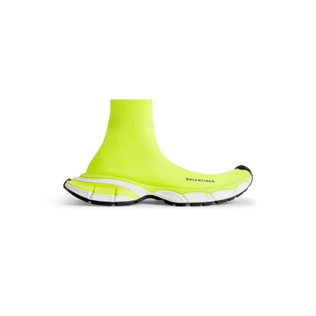 Balen 3xl Sock Recycled Knit Sneaker Fluo Yellow