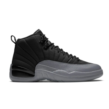 AJ 12 Retro Black Wolf Grey