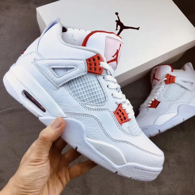 AJ 4 Retro Metallic Orange