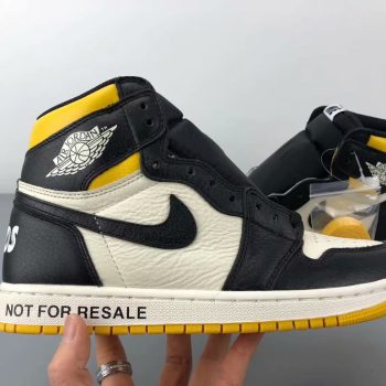 AJ 1 Retro High Og Nrg Not For Resale Varsity Maize