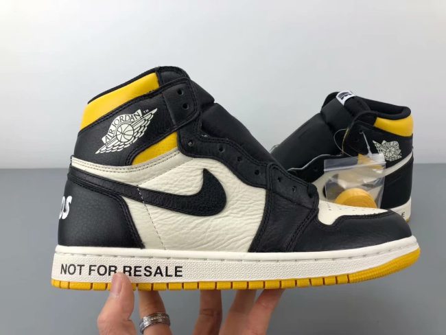 AJ 1 Retro High Og Nrg Not For Resale Varsity Maize