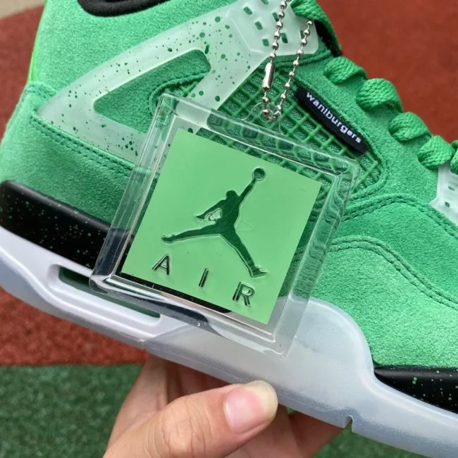 AJ 4 Retro Green Pe