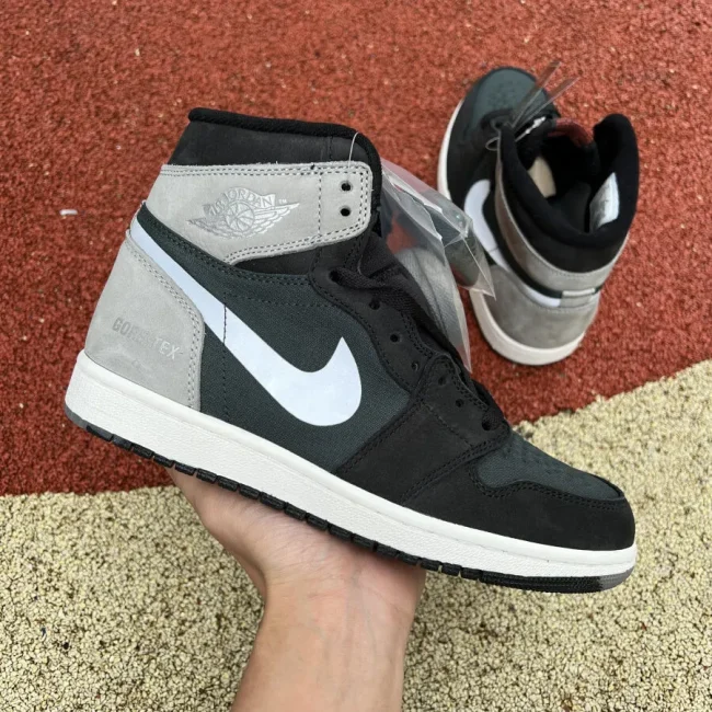 AJ 1 Retro High Element Gore-tex Black Particle Grey