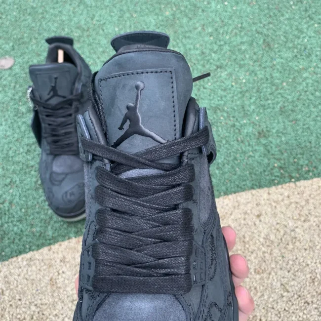 Kaws X AJ 4 Retro Black