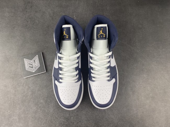 AJ 1 Mid Obsidian