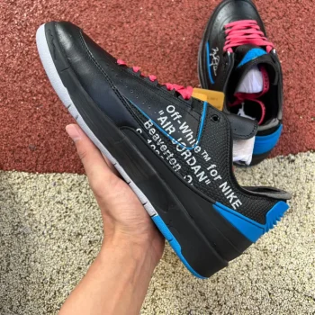 Ow X AJ 2 Retro Low Black