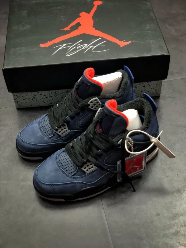 AJ 4 Winter Loyal Blue