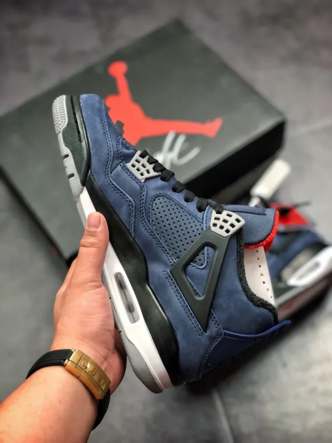 AJ 4 Winter Loyal Blue