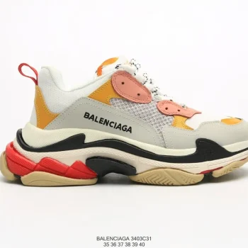 Balen Triple S White/ecru/black