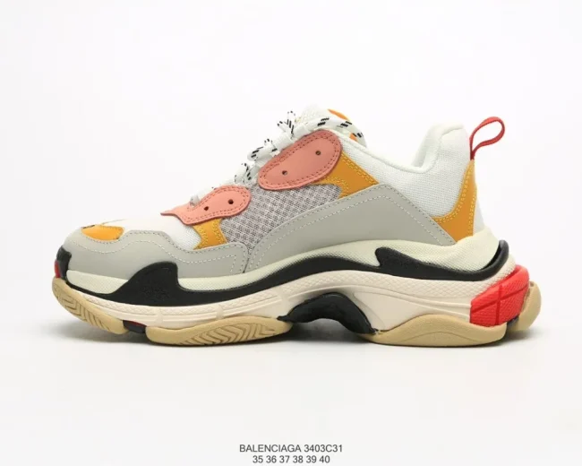 Balen Triple S White/ecru/black