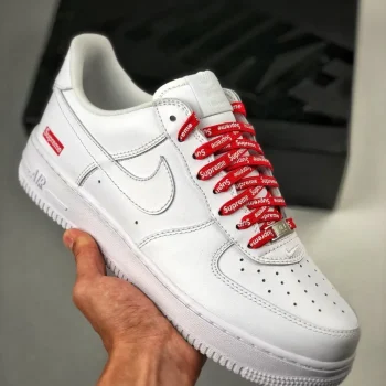 Sr X Af 1 Low Box Logo - White