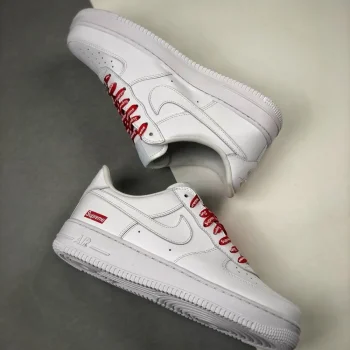 Sr X Af 1 Low Box Logo - White