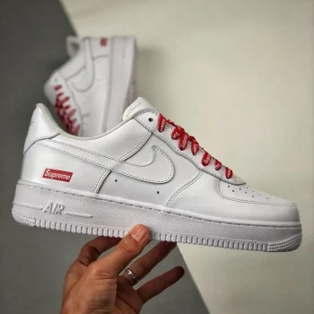 Sr X Af 1 Low Box Logo - White