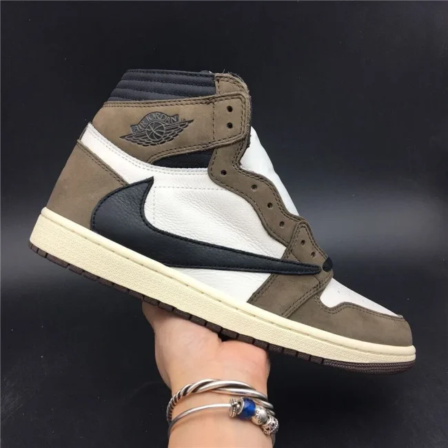 Tscott X AJ 1 Retro High Og Mocha