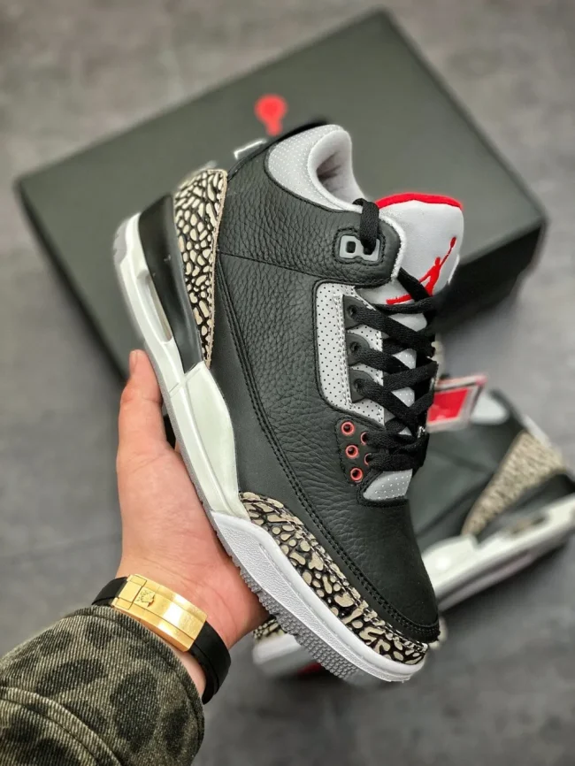 AJ 3 Retro Black Cement 2018