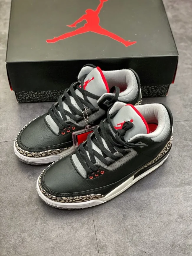 AJ 3 Retro Black Cement 2018