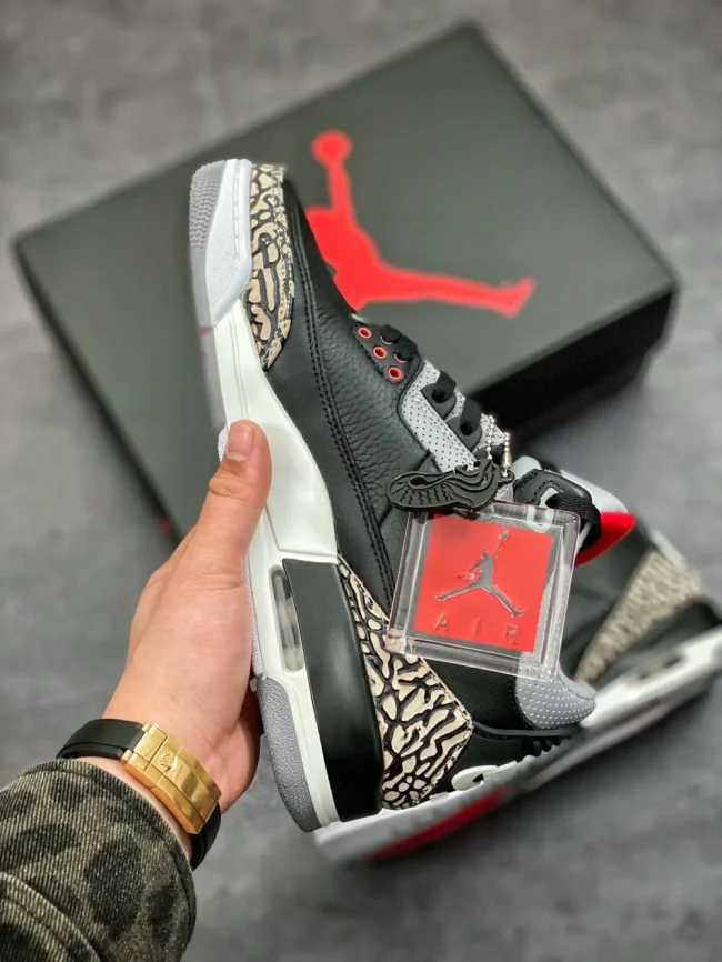 AJ 3 Retro Black Cement 2018