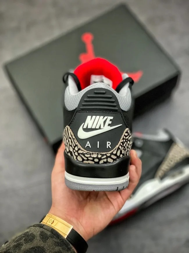 AJ 3 Retro Black Cement 2018