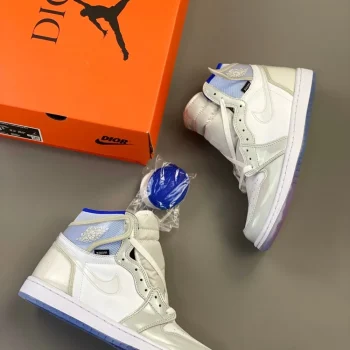 AJ 1 Retro High Zoom White Racer Blue